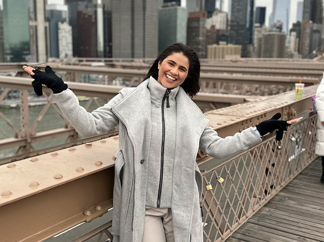 Carla em Nova York